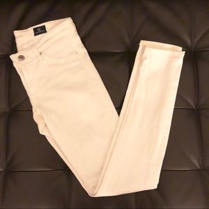 AG jeans the legging ankle jeans in white